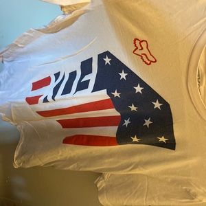 Fox American flag shirt